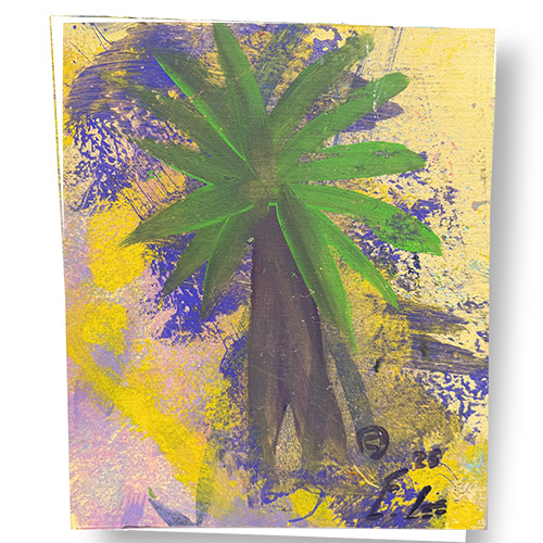 Ernest Lee 10x12 Palmetto Tree WP6377
